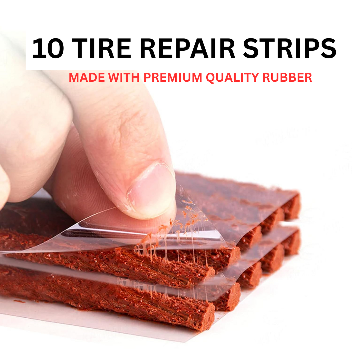 Heavy Duty Metal Tyre Puncture Repair Kit for Tubeless Tyres – for Car & Bike – by TURBO SEAL X