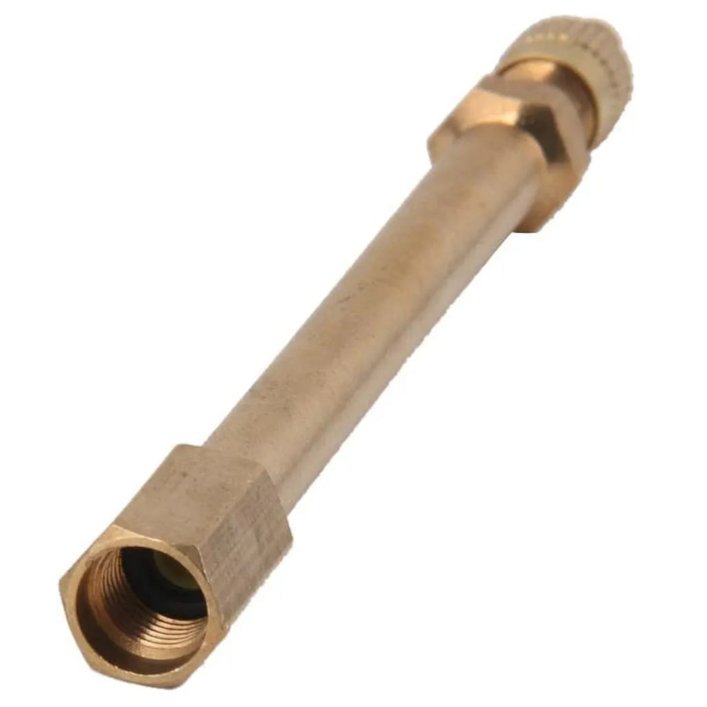 TURBO SEAL X 8-Inch Tyre Extension Valve | Brass Air Nozzle Extender for Pressure Gauge & Air Pipe